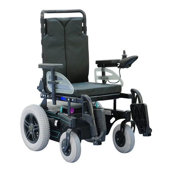 A imagem de uma cadeira de rodas isolada — Fotografia de Stock