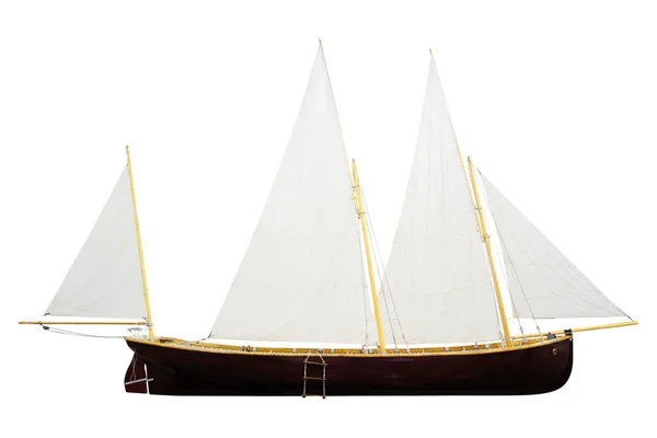 Sailer isolated under the white background — Stock Photo, Image