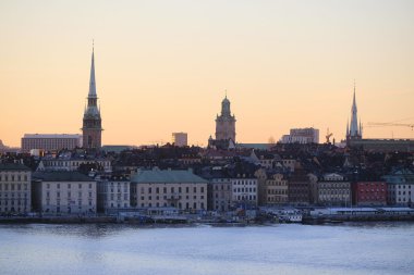 Stockholm, İsveç görüntü ile manzara