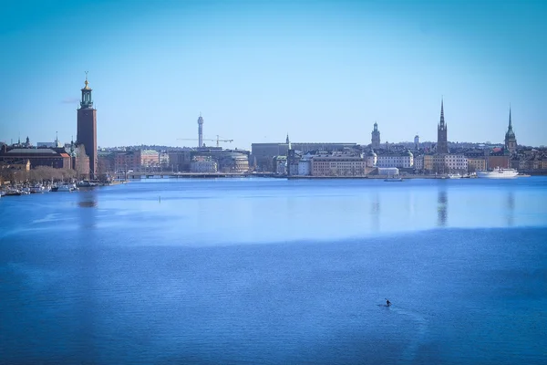 Старе місто Стокгольма — стокове фото