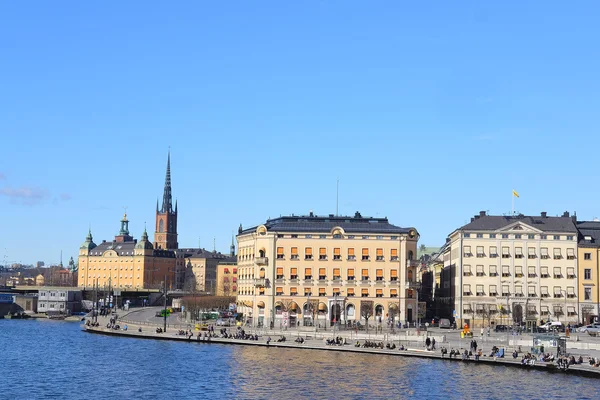 Oude stad van stockholm — Stockfoto