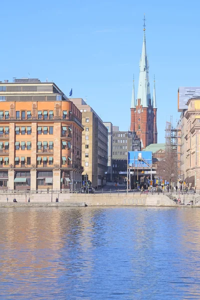 Oude stad van stockholm — Stockfoto