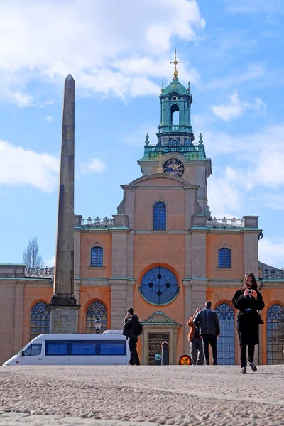 Katolický chrám ve Stockholmu — Stock fotografie