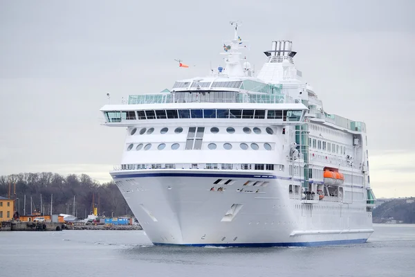 Cruise gemi Stockholm yakınındaki — Stok fotoğraf