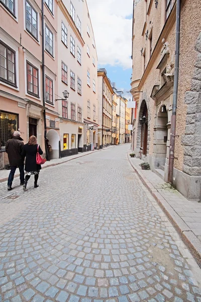 Imagen de la calle Old Town en Estocolmo —  Fotos de Stock