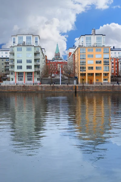 Paisaje con la imagen de Estocolmo — Foto de Stock