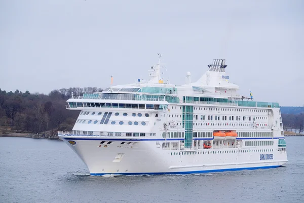 Fairy cruiseschip Rechtenvrije Stockafbeeldingen