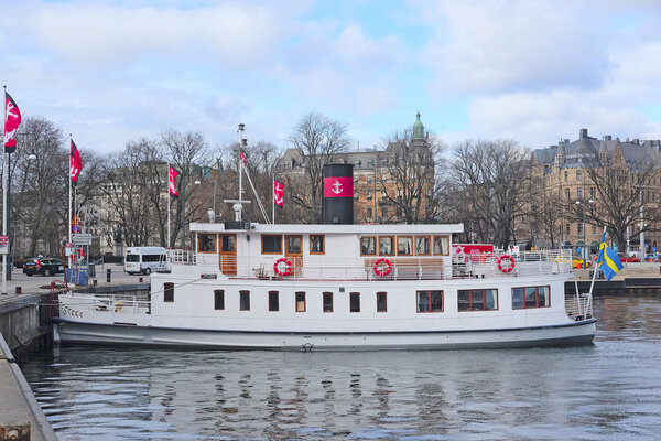 passenger ship in Stockholm