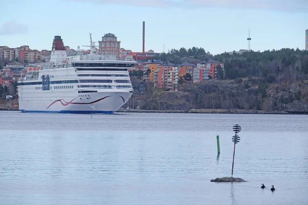 Cruise gemi Stockholm — Stok fotoğraf