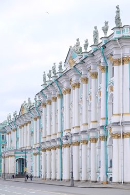 Hermitage Binası ve St. Petersburg'daki Kış Sarayı