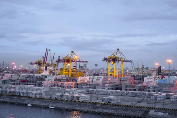 サンクトペテルブルクの貨物港 — ストック写真
