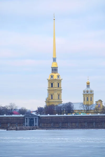 Fortezza Peter-Paul a San Pietroburgo — Foto Stock