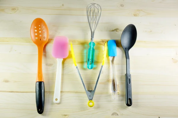 Set di un utensile da cucina — Foto Stock