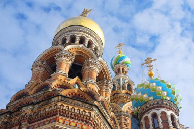 st. Petersburg dökülmüş kan üzerinde kurtarıcı Kilisesi