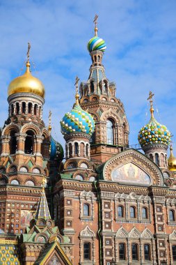 st. Petersburg dökülmüş kan üzerinde kurtarıcı Kilisesi