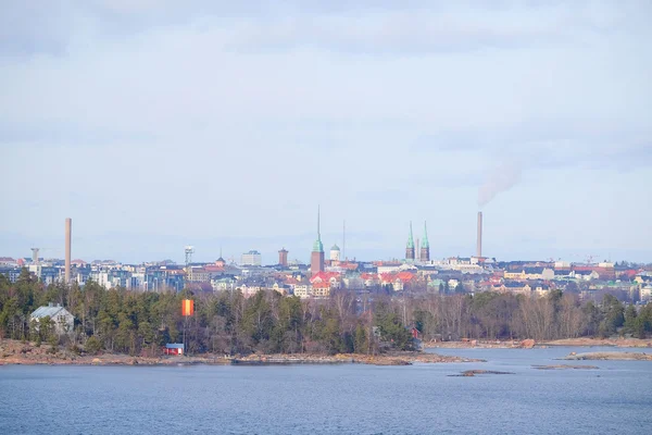 Paisagem com a imagem de Helsinki — Fotografia de Stock