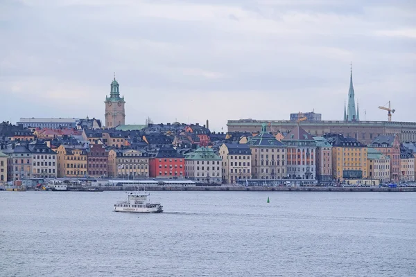 Panorama över gamla stan, Stockholm — Stockfoto