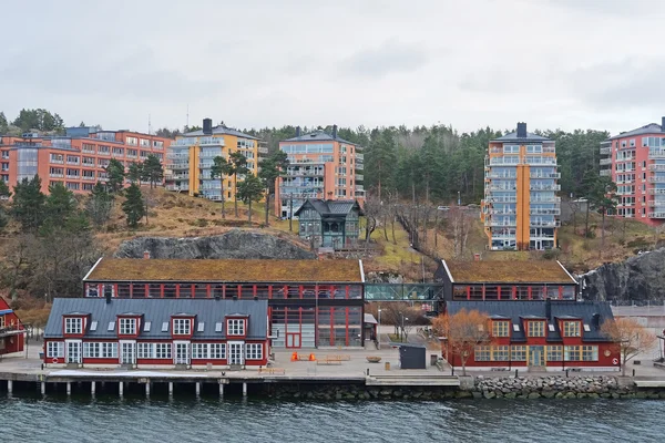 Stockholm görüntü ile manzara — Stok fotoğraf