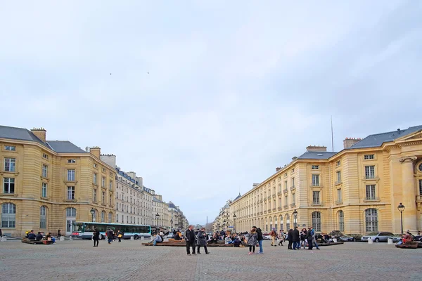 Veiw de um Embankment Sena em Paris — Fotografia de Stock