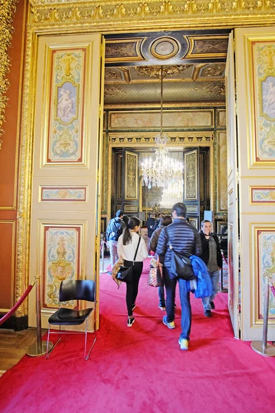 King værelse i Louvre - Stock-foto