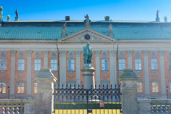 Monumento de Axel Oxenstierna, Lorde Alto Chanceler da Suécia — Fotografia de Stock