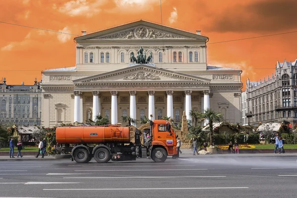 Bolsjoj (Big) Theater — Stockfoto