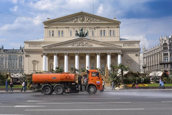 Bolsjoj (Big) Theater — Stockfoto