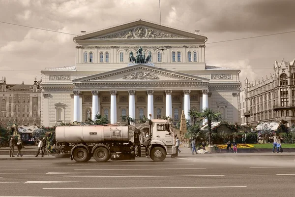 Bolsjoj (Big) Theater — Stockfoto