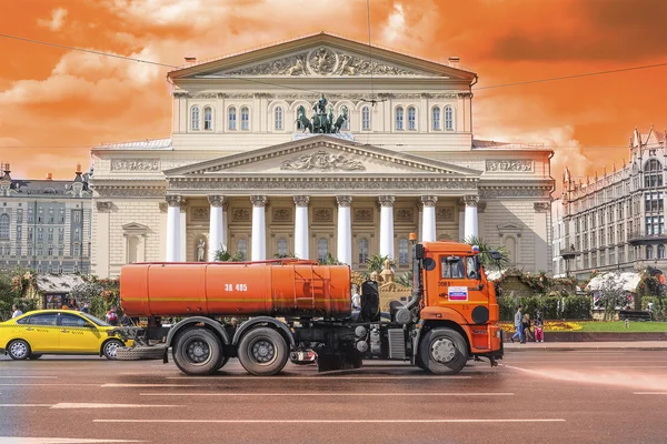 Bolsjoj (Big) Theater — Stockfoto
