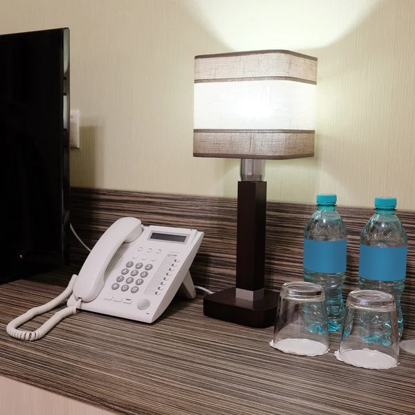 Ein Hotelzimmer — Stockfoto