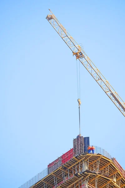 Construcción de un rascacielos —  Fotos de Stock