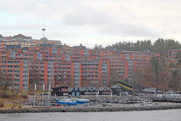 Stockholm görüntü ile manzara — Stok fotoğraf