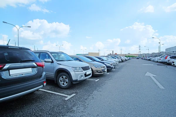 Image of car parking — Stock Photo, Image