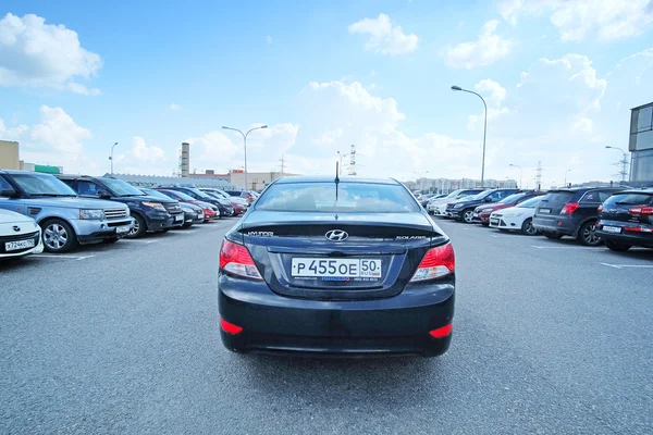 Der Parkplatz — Stockfoto