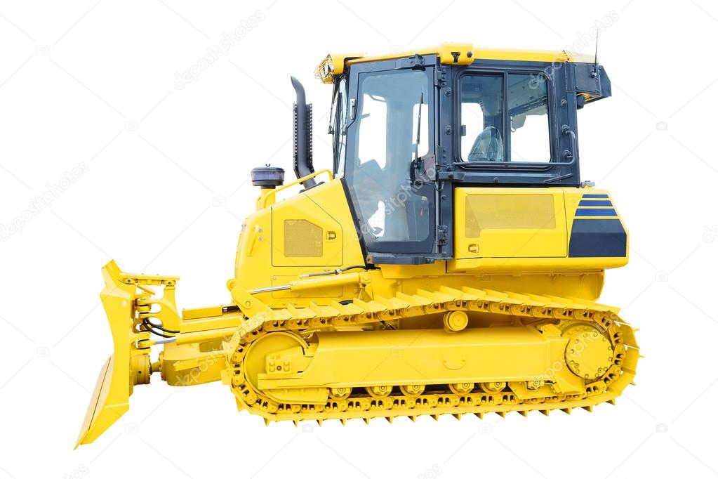 The image of bulldozer