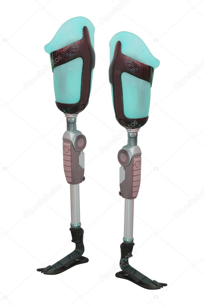 The image of artificial limb