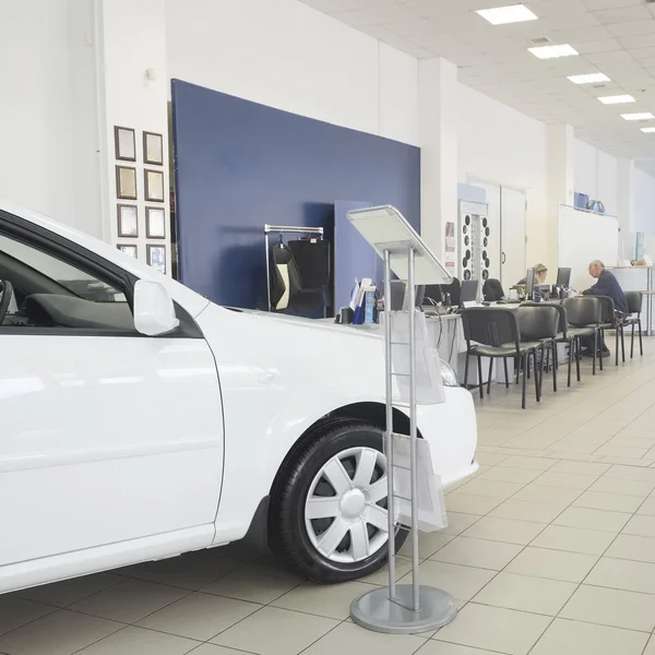 Interior of diller car center — Stock Photo, Image