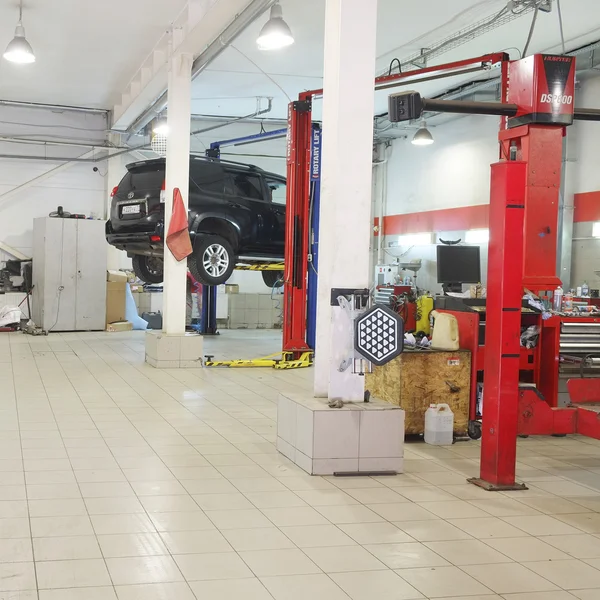 Interior del centro de coches diller — Foto de Stock