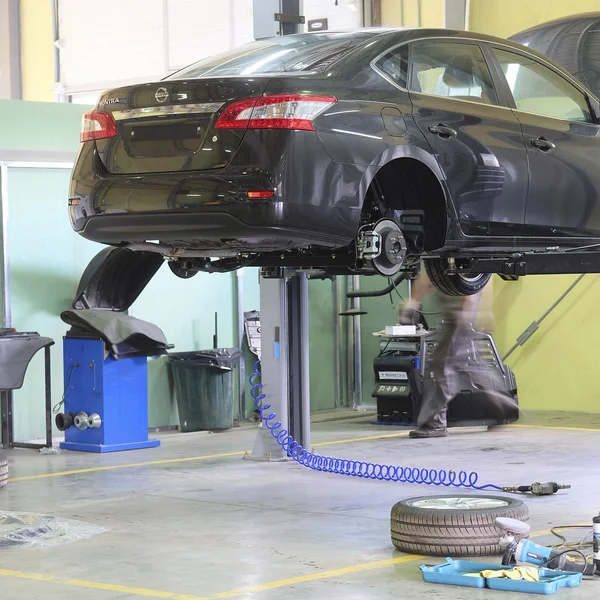 Interior of diller car center — Stock Photo, Image