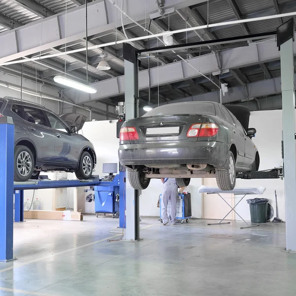 Interno del centro auto Diller — Foto Stock