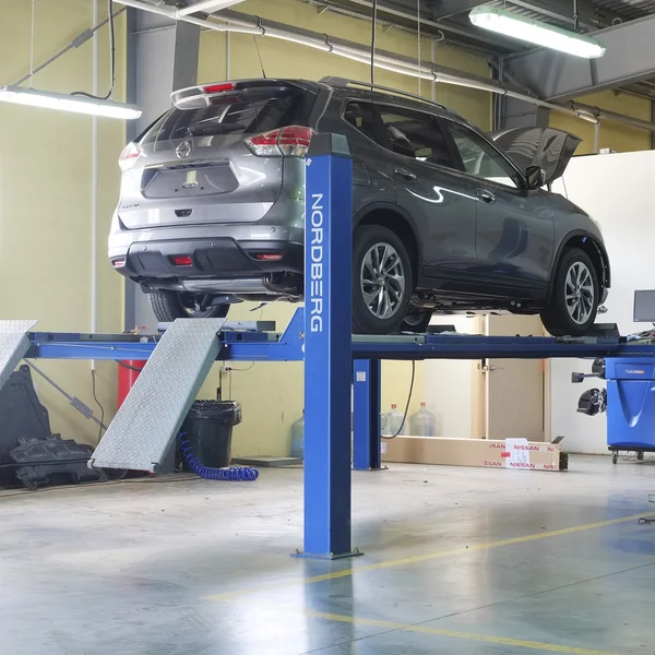 Interior of diller car center — Stock Photo, Image