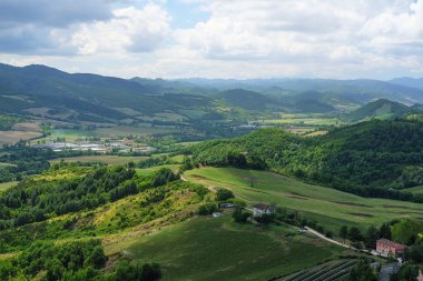 İtalyan dağ manzarası