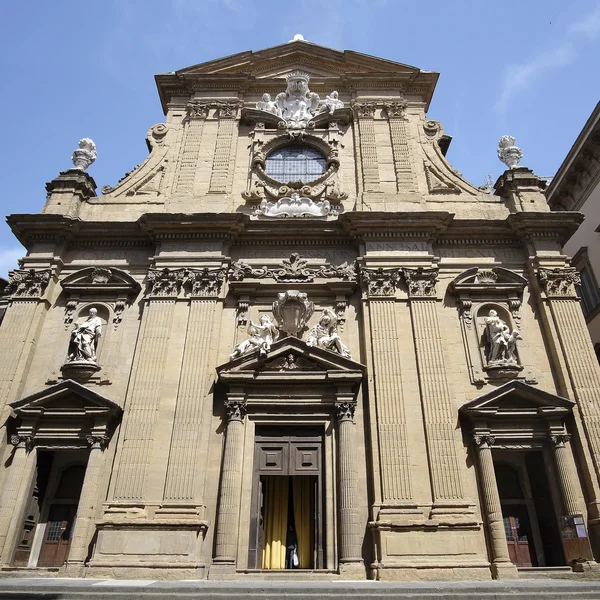 在佛罗伦萨的圣加埃塔诺教会 — 图库照片