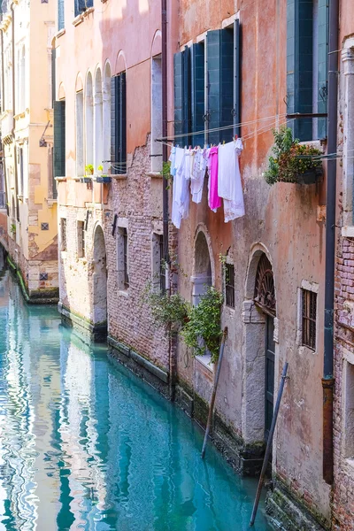 通道在威尼斯，意大利 — 图库照片