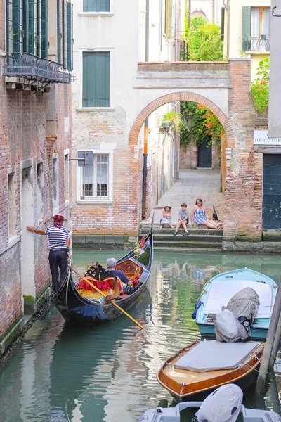 Kanal Venedik, İtalya — Stok fotoğraf