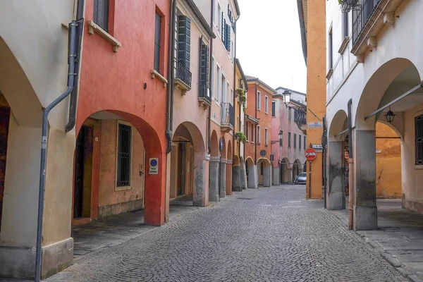 Calle en un centro de Padova — Foto de Stock