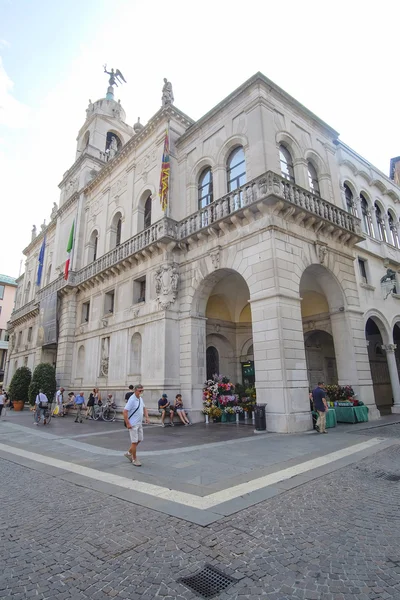 Strada in centro a Padova — Foto Stock