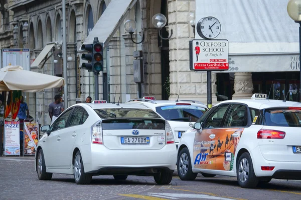 Taxi i Padova, Italy — Stockfoto