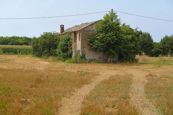 Altes bauernhaus in rovigo — Stockfoto