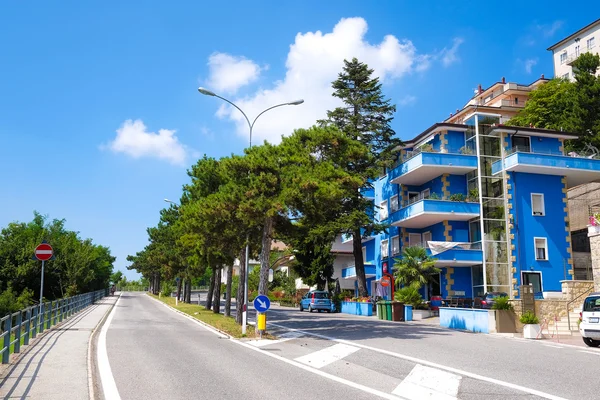 Camino en un centro de San Marino — Foto de Stock